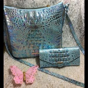**FIRM $***. NWT 2 PCs BRAHMIN WONDERLAND CROSSBODY KATIE & WALLET